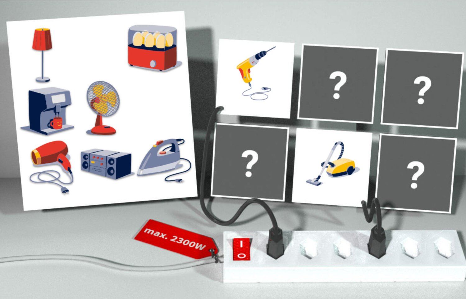 Edukatives Onlinegame zur Sensibilisierung beim Gebrauch von Steckerleisten