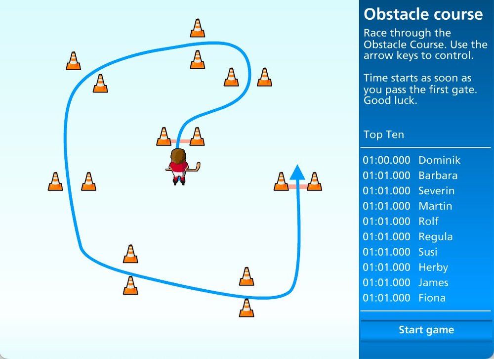 IIHF Obstacle Course