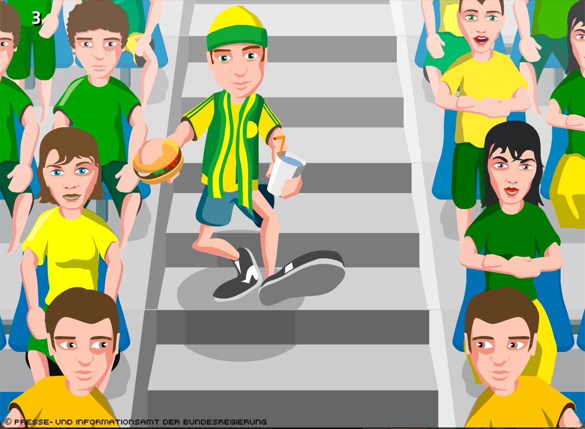 Onlinegame "Gästetribüne"