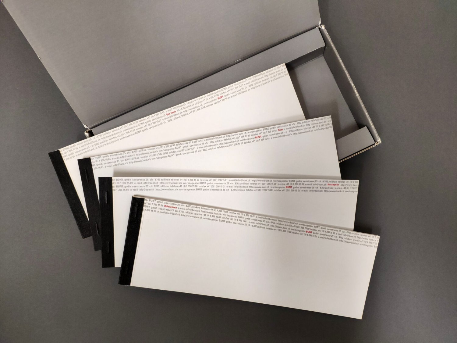 Imagebroschüre BUNT. gmbh