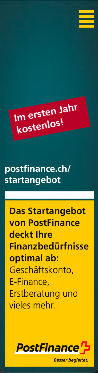 Bannerkampagne PostFinance