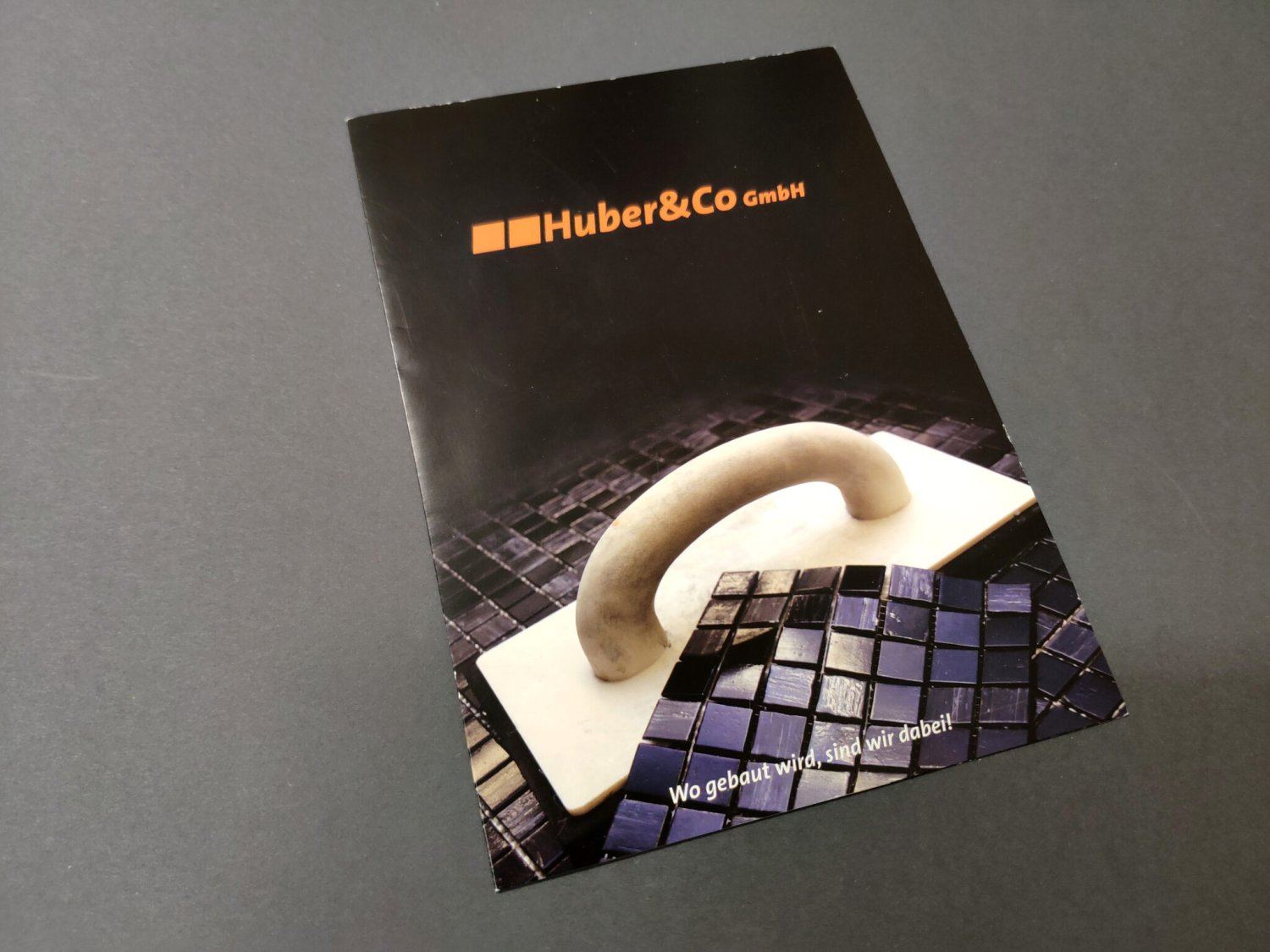 Flyer Huber&co Plattenleger