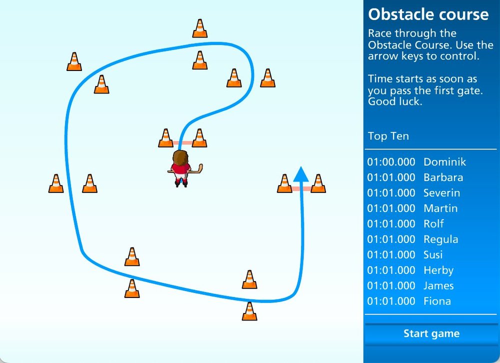 IIHF Obstacle Course