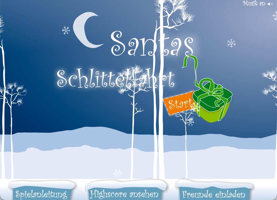 Santas Schlittelfahrt
