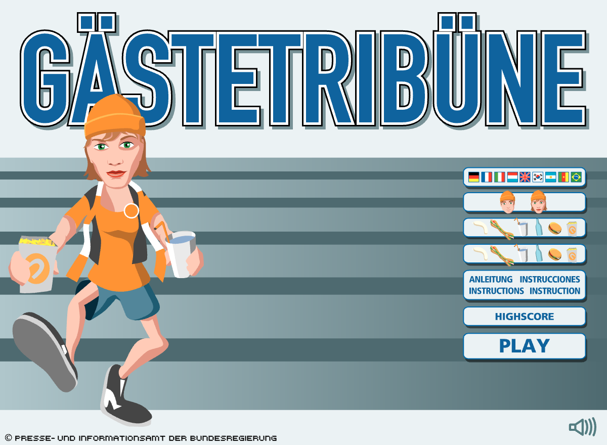 Gästetribüne
