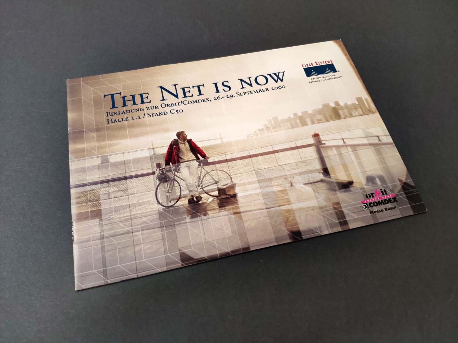 The net is now-Broschüre